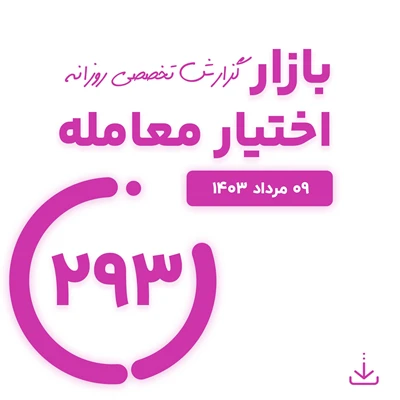 گزارش روزانه اختیار معامله ( 9 مرداد 1403)