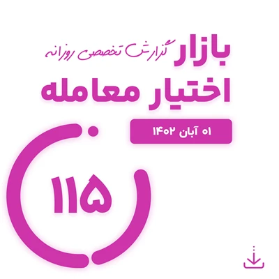 گزارش روزانه اختیار معامله ( 1 آبان 1402)