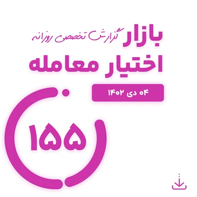 گزارش روزانه اختیار معامله (4 دی 1402)