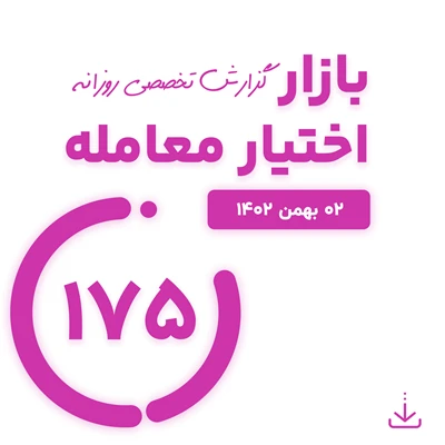 گزارش روزانه اختیار معامله (2 بهمن 1402)
