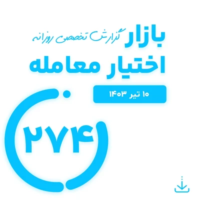 گزارش روزانه اختیار معامله (10 تیر 1403)