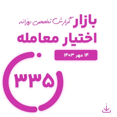 گزارش روزانه اختیار معامله ( 14 مهر 1403)