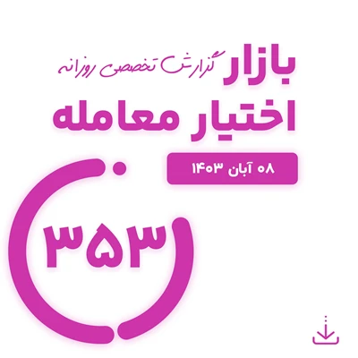 گزارش روزانه بازار اختیار معامله شماره 353 ( 8 آبان 1403)